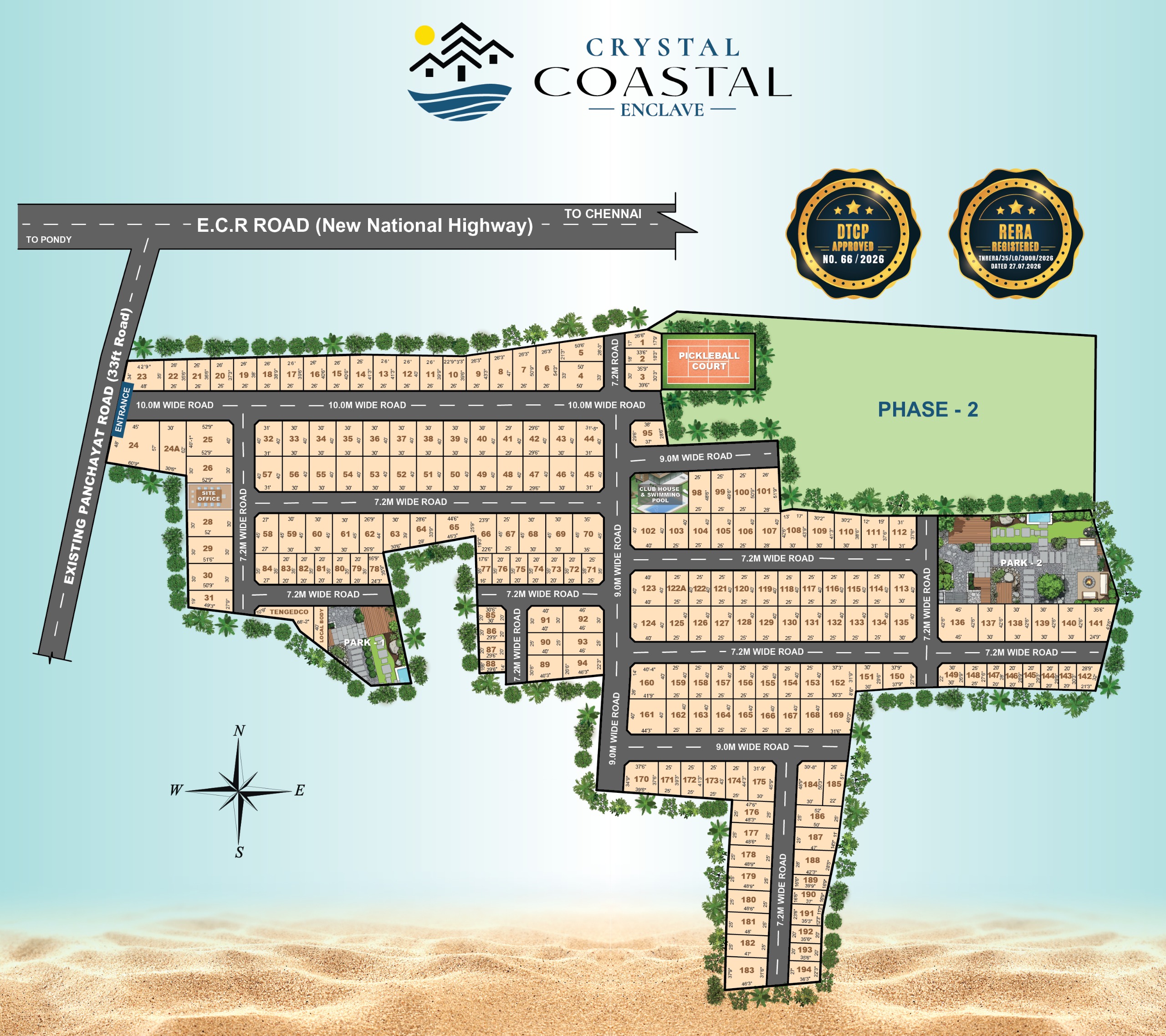 Coastal Enclave Masterplan